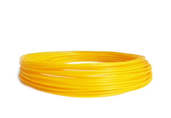 PLA Filament 50 g Sample - 1,75 mm - Sonnengelb