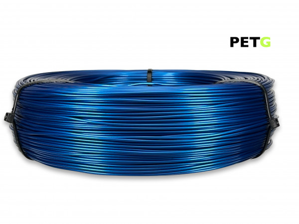 PETG Filament - 1,75 mm - Metallic Blau - Refill 800 g