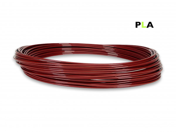 PLA Filament 50 g Sample - 1,75 mm - Kastanienbraun