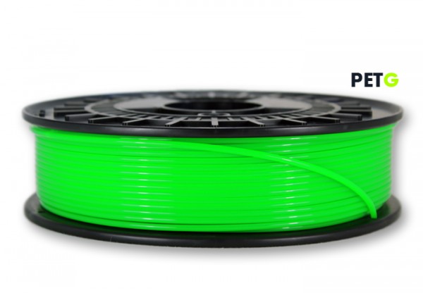 PETG Filament - 2,85 mm - Transluzent Neongrün - 800 g