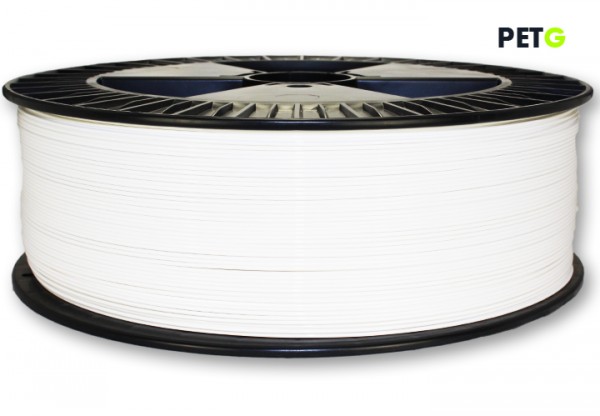 PETG Filament - 1,75 mm - 2600 g - Weiß