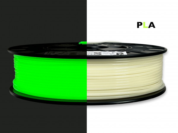 PLA Filament - 2,85 mm - Glow-Grün V2 - 800 g