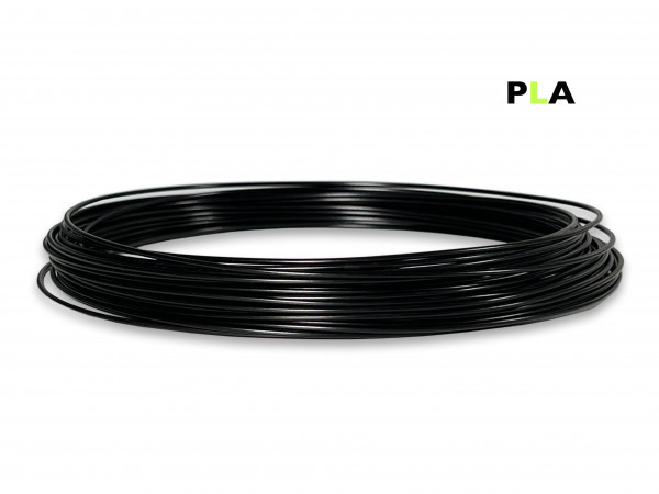 PLA Filament 50 g Sample - 1,75 mm - Schwarz