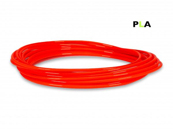 PLA Filament 50 g Sample - 2,85 mm - Neonorange