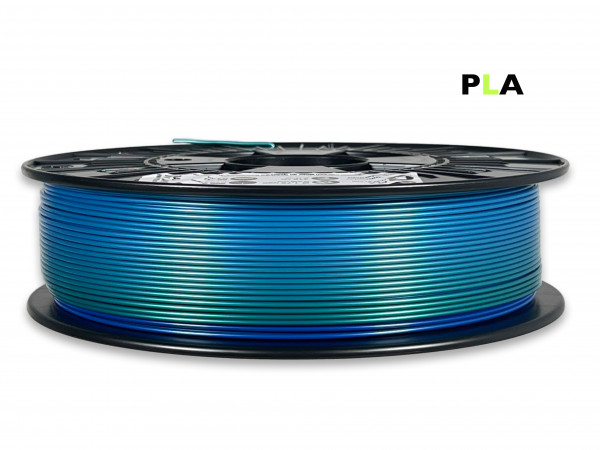 PLA Filament - 1,75 mm - Multicolor Polarlicht - 800 g