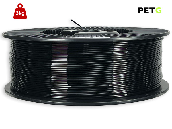 PETG Filament - 2,85 mm - Schwarz - 3 kg