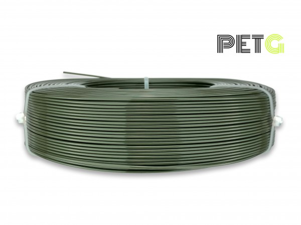 PETG Filament - 1,75 mm - Militär-Grün - Refill 800 g