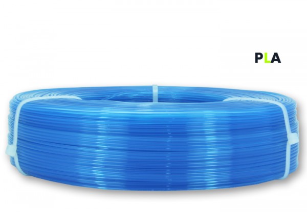 PLA Filament - 1,75 mm - Transluzent-Blau - Refill 800 g