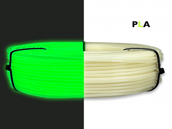 PLA Filament - 2,85 mm - Glow-Grün V2 - Refill 800 g