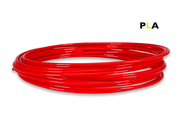 PLA Filament 50 g Sample - 2,85 mm - Feuerrot