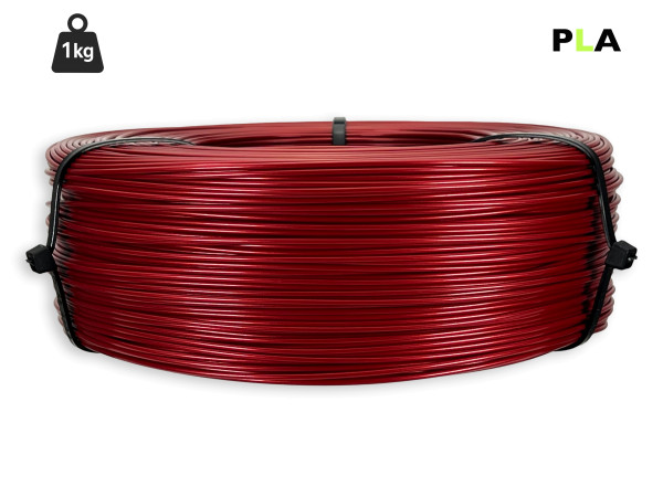 PLA Filament - 1,75 mm - Metallic Rot - 1 kg Refill