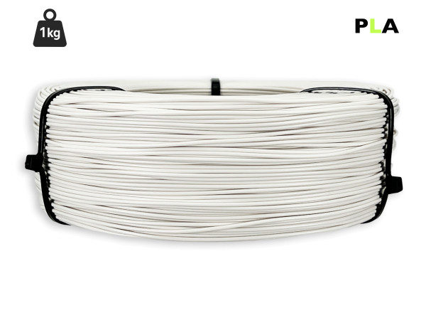 PLA Filament - 1,75 mm - Tonweiß matt - 1 kg Refill