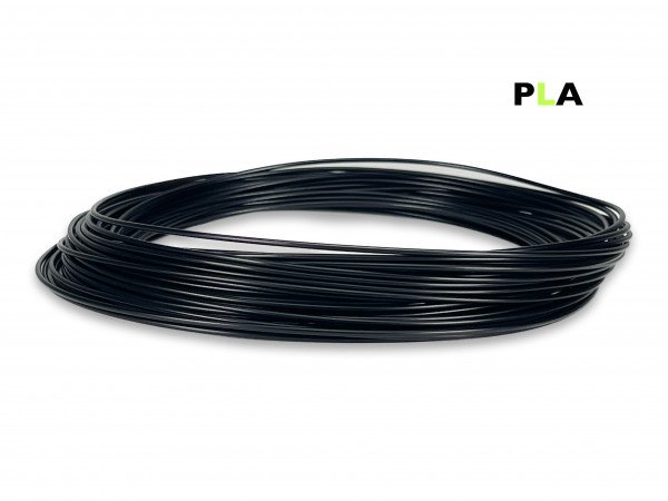 PLA Filament 50 g Sample - 1,75 mm - Schwarz matt