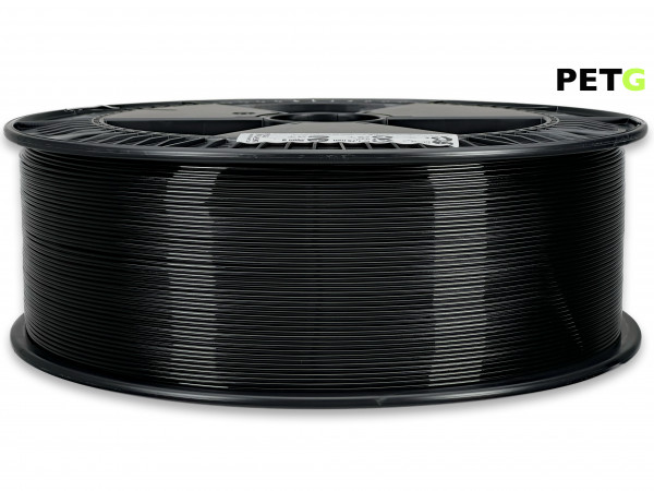 PETG Filament - 1,75 mm - 2600 g - Schwarz