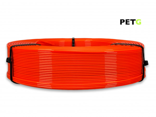 PETG Filament - 1,75 mm - Leuchtorange - Refill 800 g