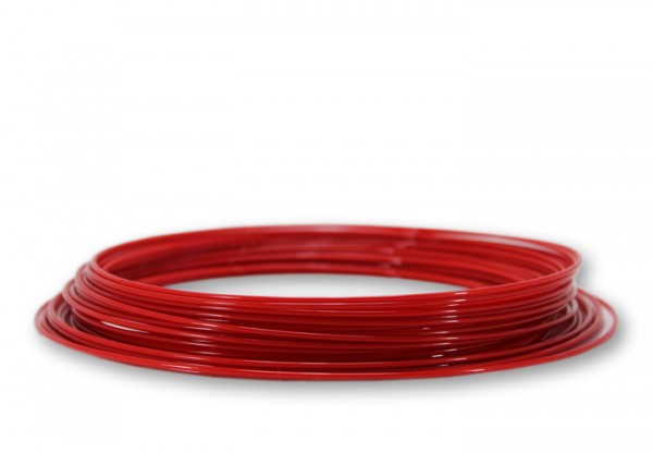 PLA Filament 50 g Sample - 2,85 mm - Kirschrot