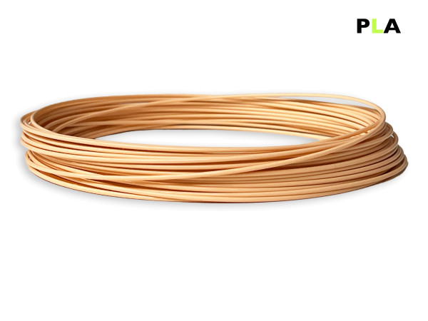 PLA Filament 50 g Sample - 1,75 mm - Apricot
