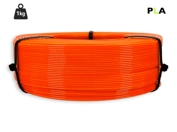 PLA Filament - 1,75 mm - Neonorange - 1 kg Refill