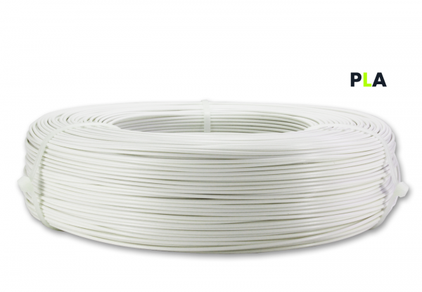 PLA Filament - 1,75 mm - Tonweiß matt - Refill 800 g