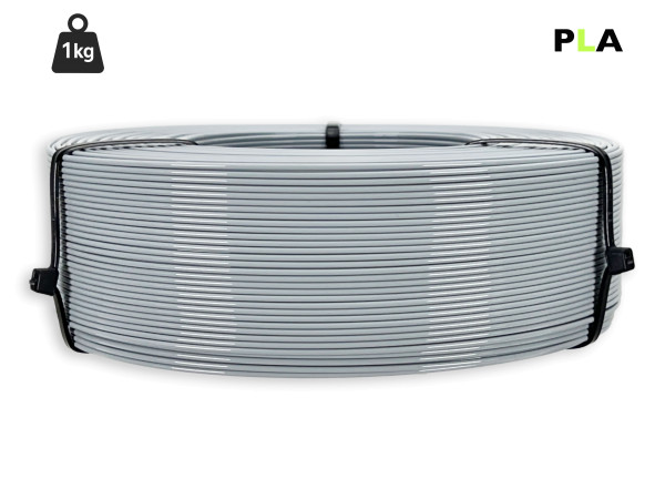 PLA Filament - 1,75 mm - Grau - 1 kg Refill