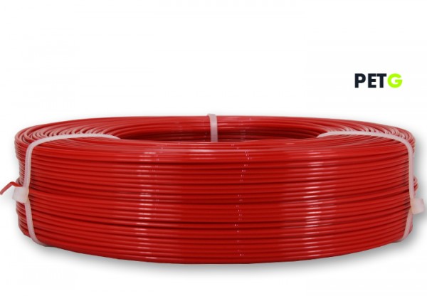 PETG Filament - 1,75 mm - Feuerrot - Refill 800 g