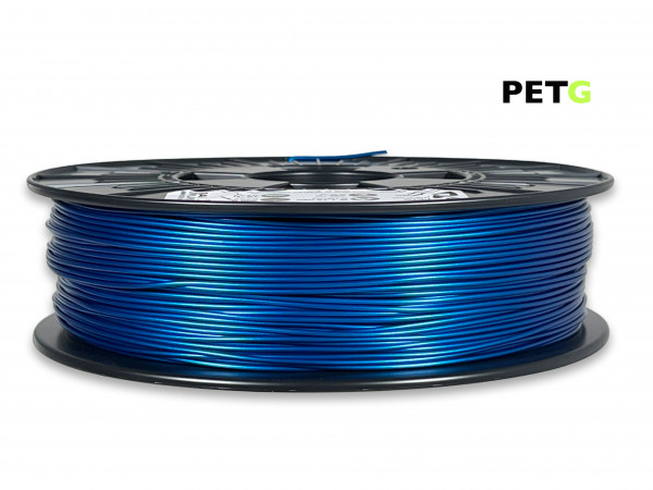 PETG Filament - 1,75 mm - Metallic Blau - 800 g