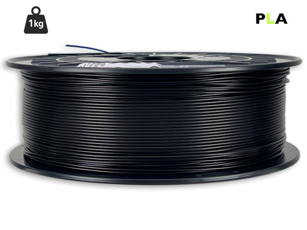 PLA Filament - 1,75 mm - Schwarz matt - 1 kg