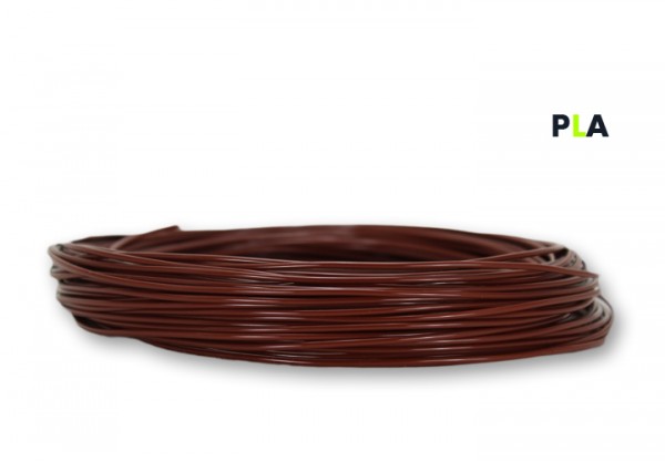 PLA Filament 50 g Sample - 2,85 mm - Kastanienbraun