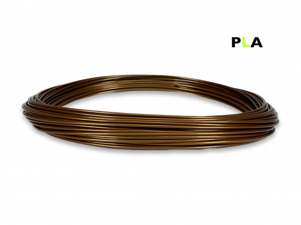 PLA Filament 50 g Sample - 1,75 mm - Bronze