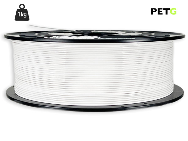 PETG Filament - 1,75 mm - Weiß - 1 kg