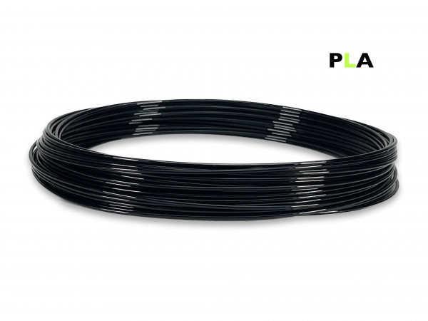 PLA Filament 50 g Sample - 1,75 mm - Schwarz