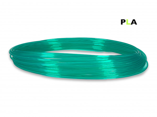PLA Filament 50 g Sample - 1,75 mm - Transluzent-Grün