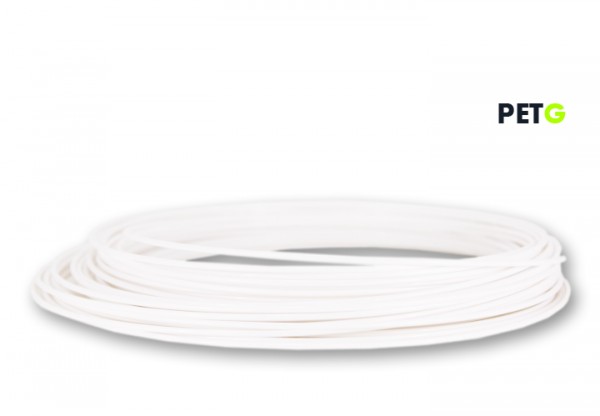 PETG Filament 50 g Sample - 1,75 mm - Weiß