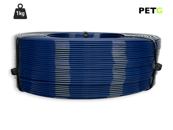 PETG Filament - 1,75 mm - Saphirblau - 1 kg Refill