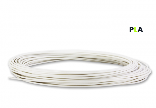 PLA Filament 50 g Sample - 2,85 mm - Tonweiß matt