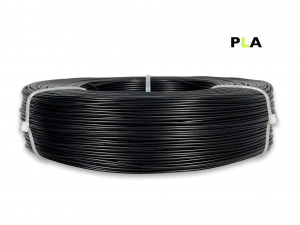 PLA Filament - 1,75 mm - Schwarz matt - Refill 800 g