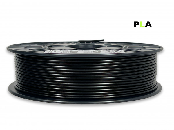 PLA Filament - 2,85 mm - Schwarz matt - 800 g
