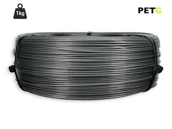 PETG Filament - 1,75 mm - Sturmgrau - 1 Kg Refill
