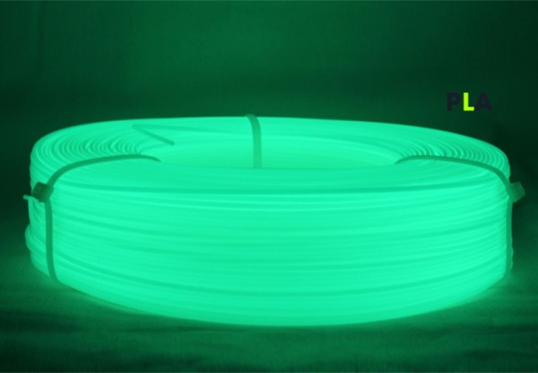 PLA Filament - 1,75 mm - Glow-Grün V2 - Refill 800 g