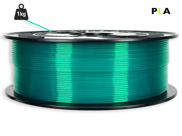 PLA Filament - 1,75 mm - Transluzent-Grün - 1 kg