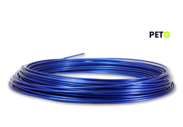PETG Filament 50 g Sample - 2,85 mm - Metallic Blau