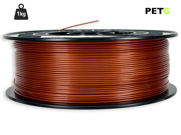 PETG Filament - 1,75 mm - Burnt Copper - 1 kg