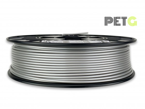 PETG Filament - 2,85 mm - Alu-Silber - 800 g