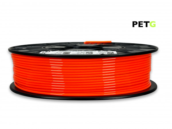 PETG Filament - 2,85 mm - Leuchtorange - 800 g