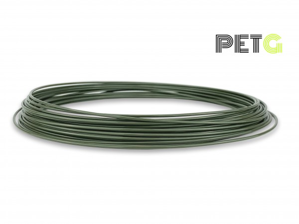 PETG Filament 50 g Sample - 2,85 mm - Militär-Grün