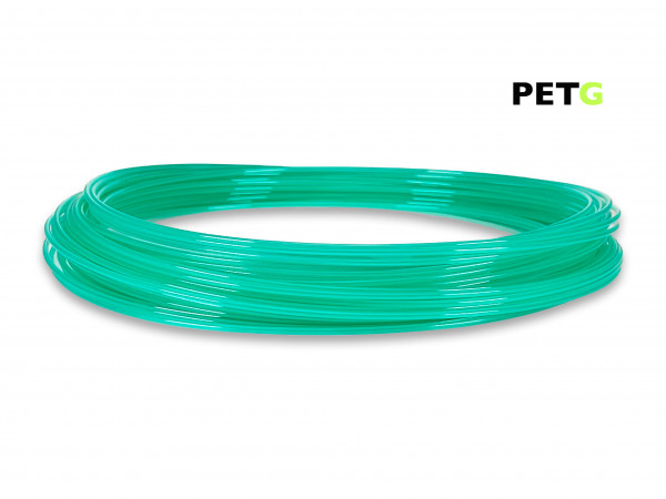 PETG Filament 50 g Sample - 1,75 mm - Transluzent Wassergrün