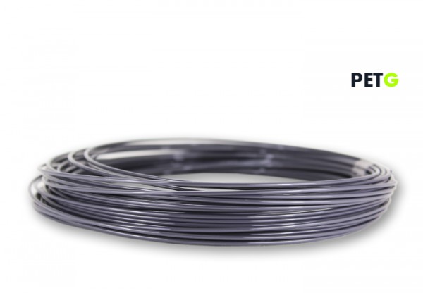 PETG Filament 50 g Sample - 1,75 mm - Schiefergrau