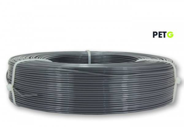 PETG Filament - 1,75 mm - Schiefergrau - Refill 800 g
