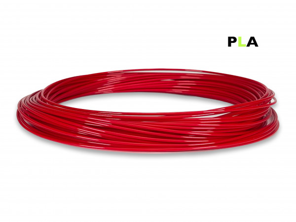 PLA Filament 50 g Sample - 1,75 mm - Kirschrot