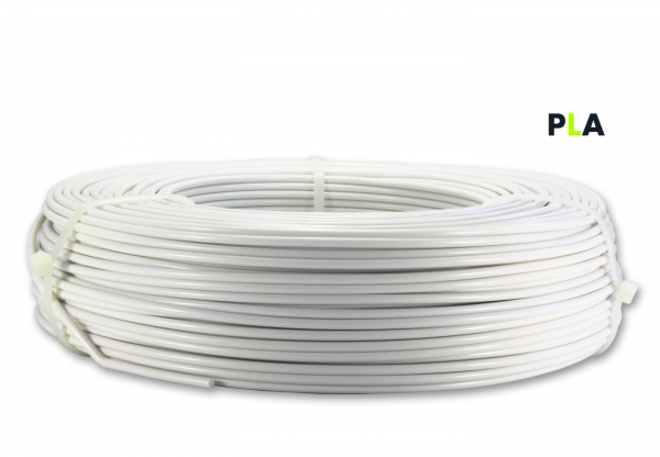 PLA Filament - 2,85 mm - Tonweiß matt - Refill 800 g